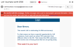 Scam email claiming to be from Lidl