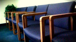 chairs in waiting room