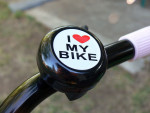 i love my bike bell