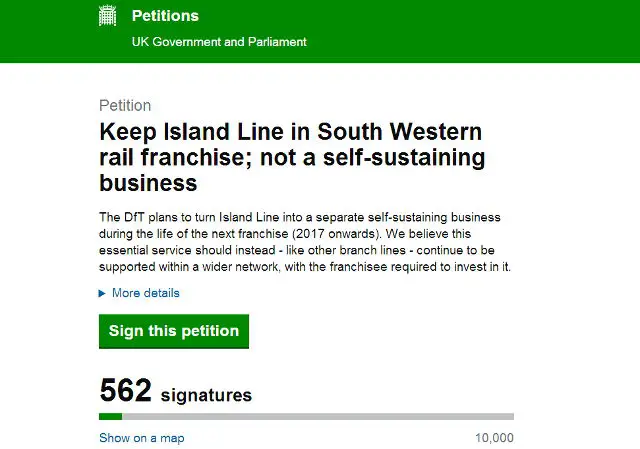 island line petition