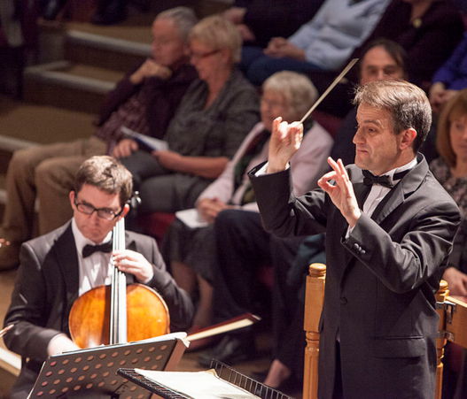 Gareth conducting