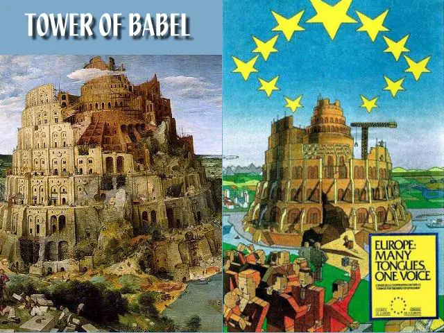 EU Parliament (Tower of Babel Poster 02)
