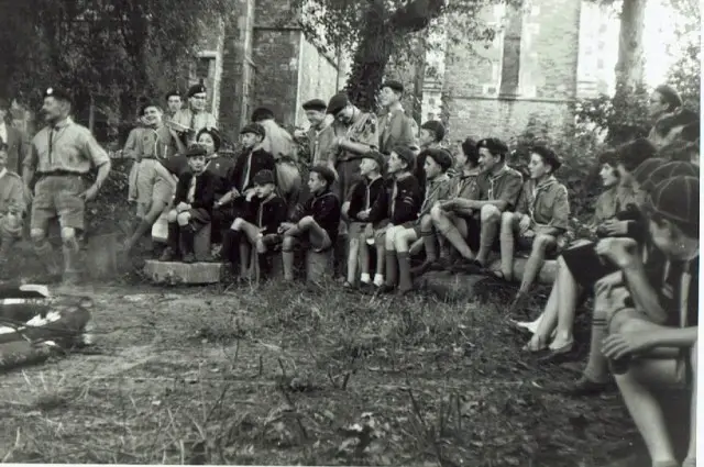 Isle of Wight scouts and cubs in 1960s
