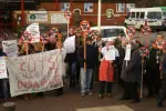 Unite the Isle of Wight Demo at MP's office