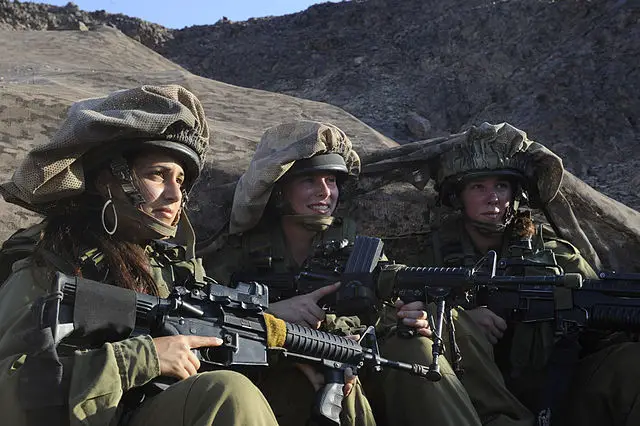 israel defence female soldiers 