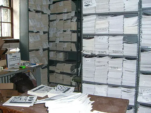 room of paperwork