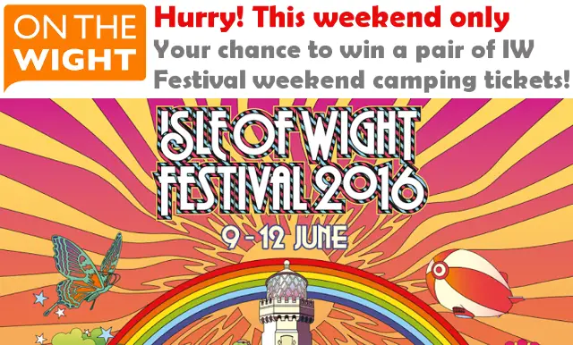 IW Festival 2016 - FLASH This Weekend Only Comp header for OnTheWight