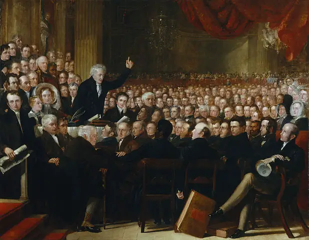 The Anti-Slavery Society Convention, 1840 by Benjamin Haydon 