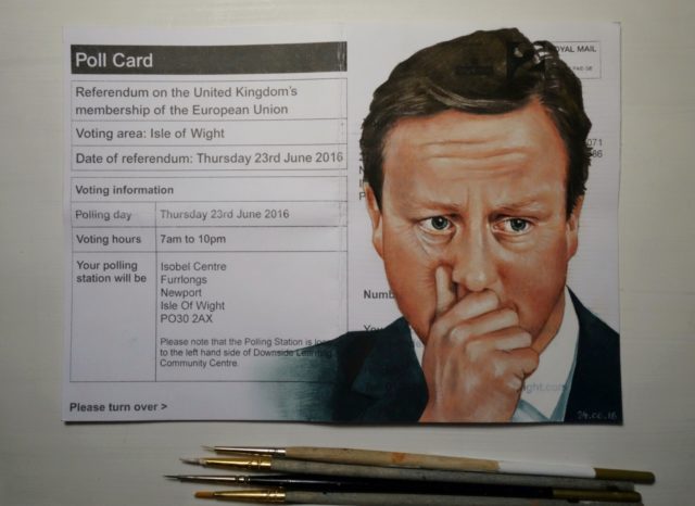 David Cameron by Rachael Berry