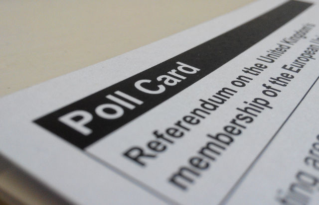 eu ref polling card
