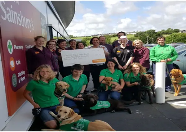 sainsburys ablity dogs fundraising