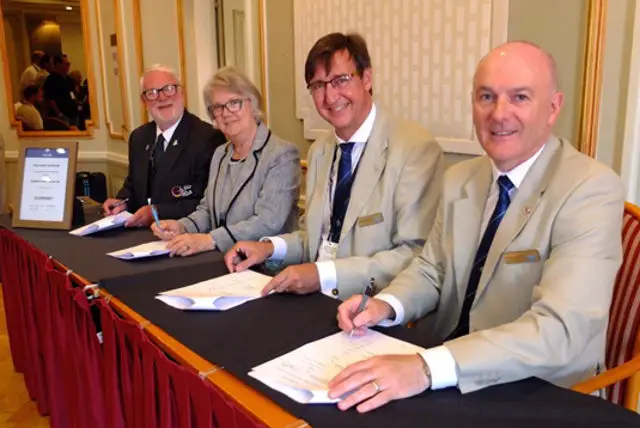island games committee guernsey signing