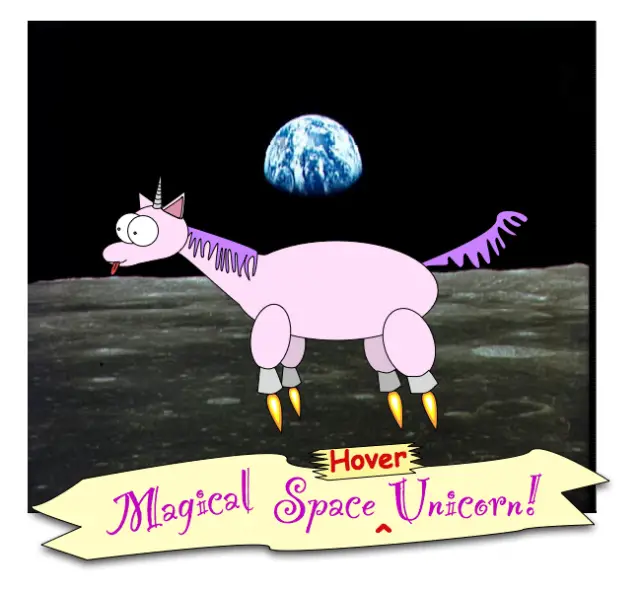 magical space unicorn