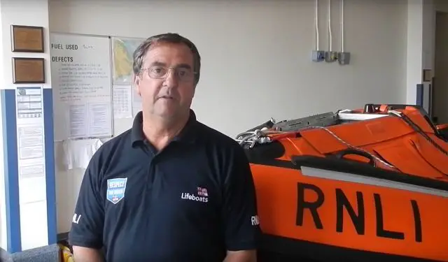 Alan Doe, Coastal Safety Officer at RNLI Bembridge