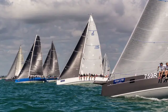 Cowes Week Day One by Christian Beasley