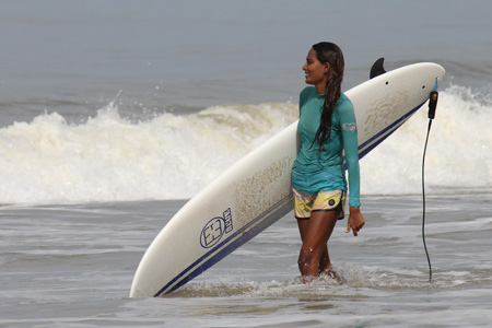 ocean film festival indian surf girl