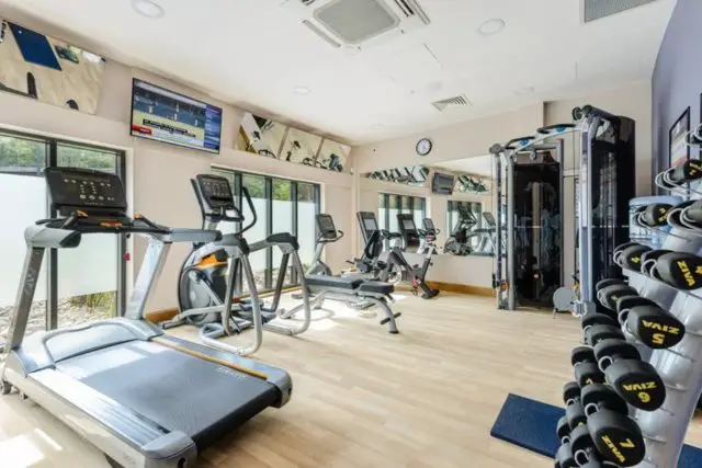 The Gym at Woodside Bay Lodge Retreat