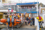 Youngsters looking at Lifeboat