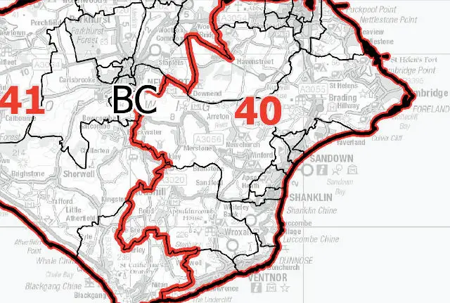boundary review map