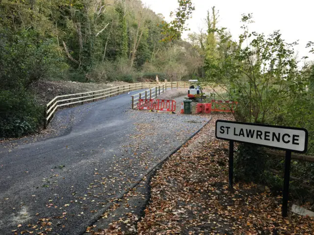 Undercliff Drive - the Western end (7th November 2016)
