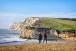 People walking on the Isle of Wight