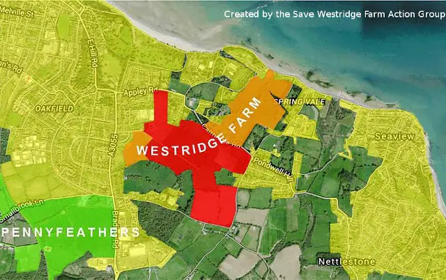 Westridge Farm map