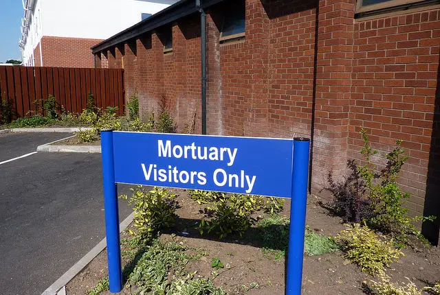 Mortuary parking space