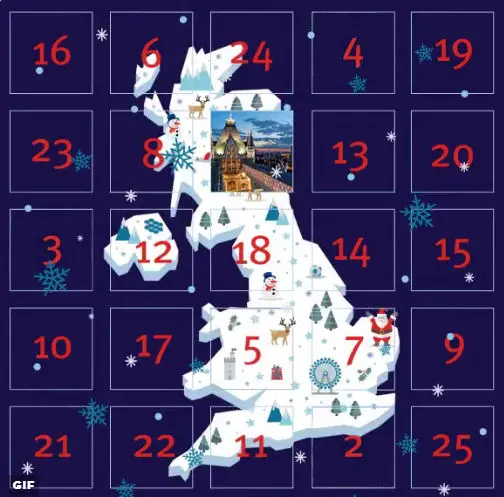 Visit Britain Advent Calendar