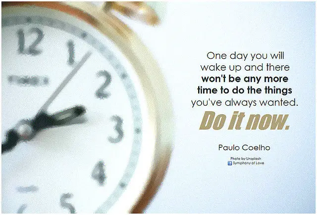 do it now quote
