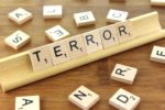 Scrabble letters spelling Terror