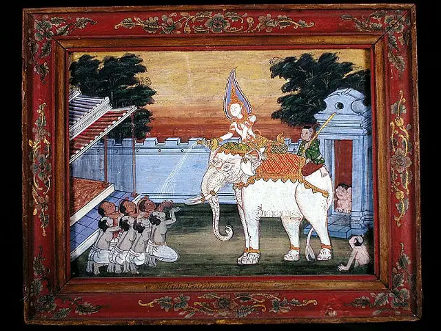 Vessantara Jataka, Chapter 2 - Kalinga Brahmins are Given the White Elephant
