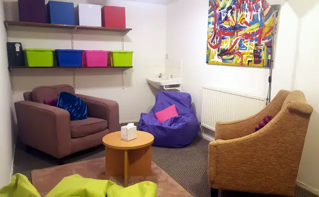 youth trust counselling room