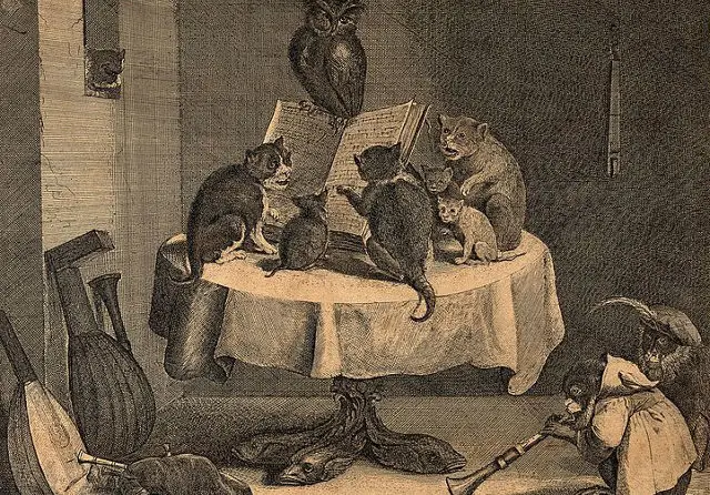 A choir of cats