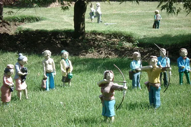 model village archers
