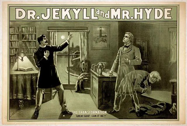 Dr Jekyll and Mr Hyde poster by National Prtg and Engr Co