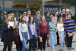 Successful Year 13 students delighted with their A-level results and university offers
