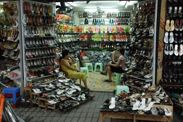 Hanoi shoe shop