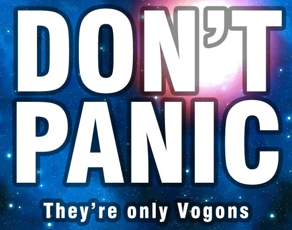 don't panic 
