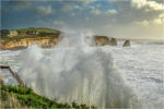 Stormy View over Freshwater Bay by Jamie Russell 1