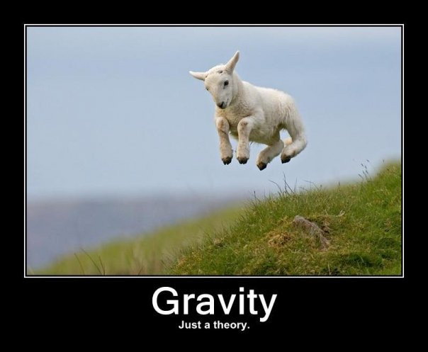 gravity just the theory