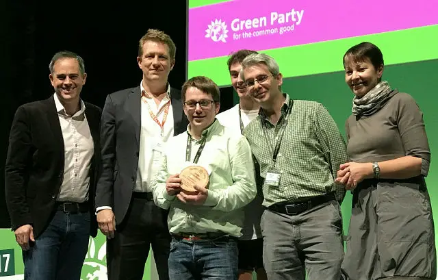 green party award 2017