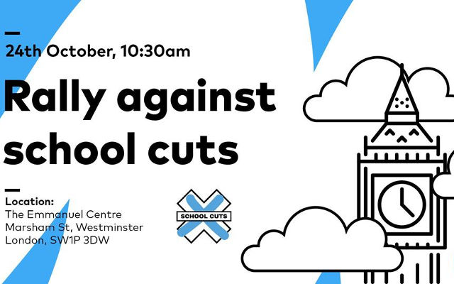 rally against school cuts