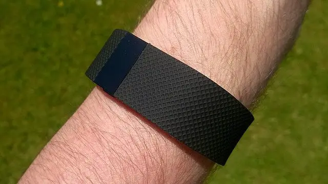 Fitbit on someone's  wrist
