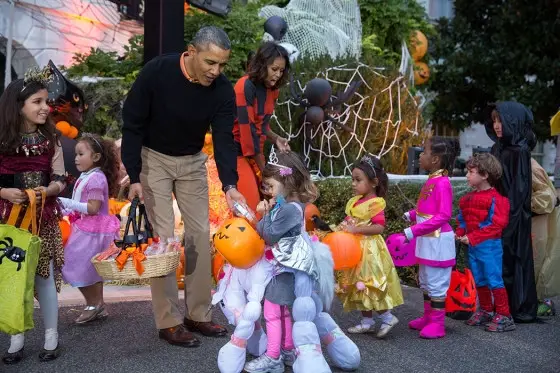 Obama family halloween 