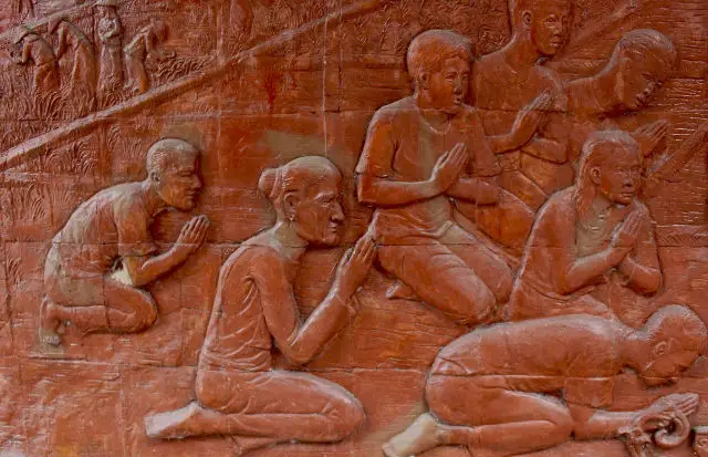 Buddhism relief