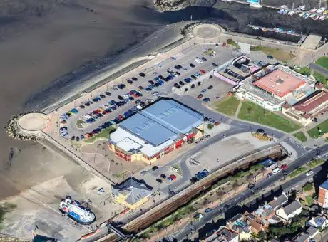 Ryde Arena aerial view