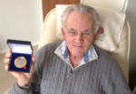 Don Hunt with medal