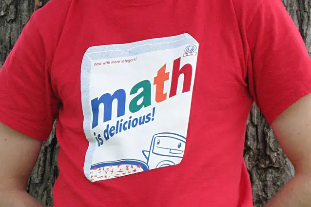 math is delicious t shirt