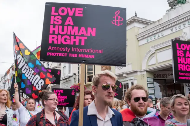 Love is a human right - iw pride