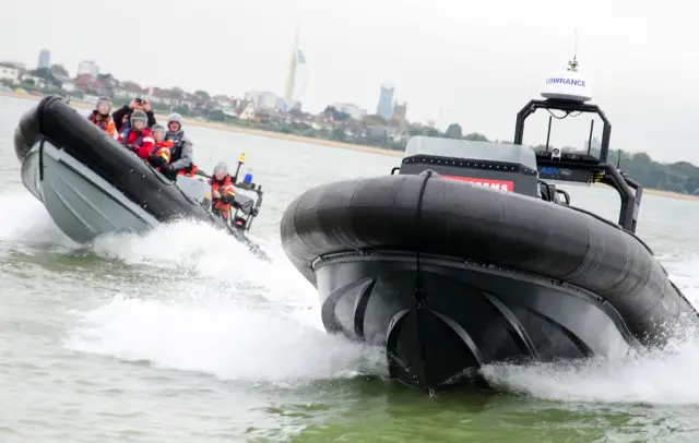 autonomous RIB lifeboat in Portsmouth